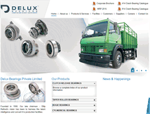 Tablet Screenshot of deluxbearings.com